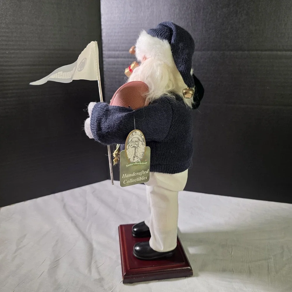 Pennstate Satna's Workshop handcrafted collectible 15.5 Inch figurine‎